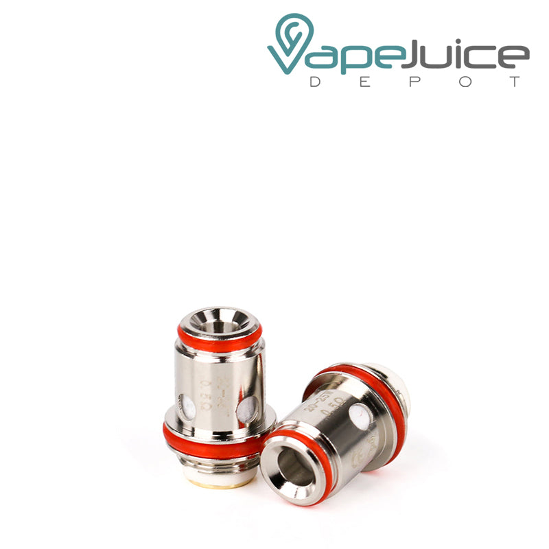 Two OXVA Unicoil Replacement Coils angle view - Vape Juice Depot