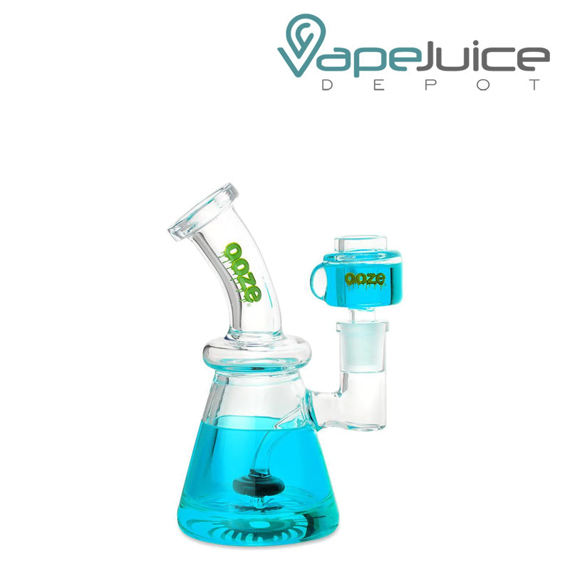 Aqua Teal  Ooze Glyco Freeze Bong - Vape Juice Depot