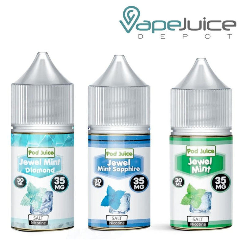 Jewel Mint Line BUNDLE Pod Juice 3x30ml - Vape Juice Depot