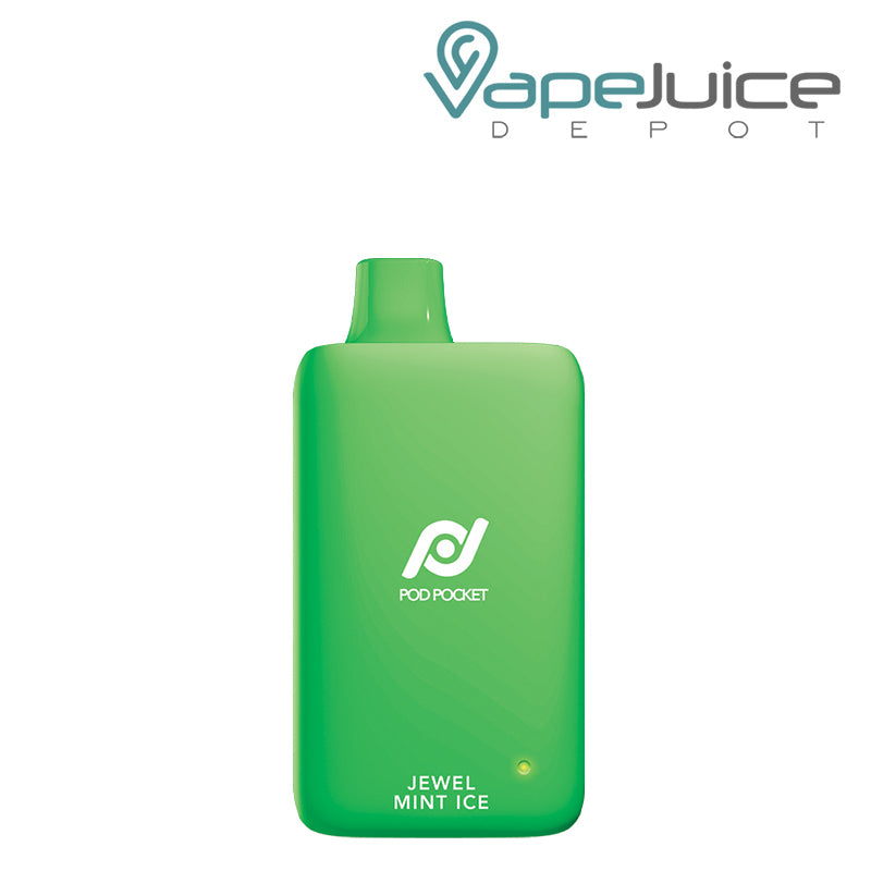Jewel Mint Ice Pod Pocket 7500 Mesh Disposable - Vape Juice Depot