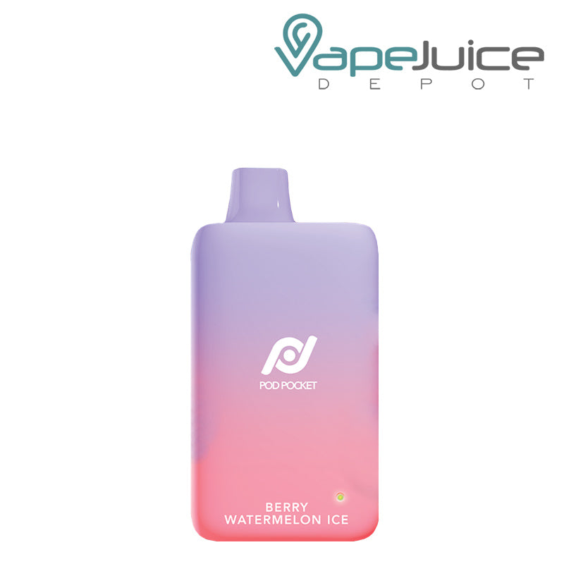 Berry Watermelon Ice Pod Pocket 7500 Mesh Disposable - Vape Juice Depot