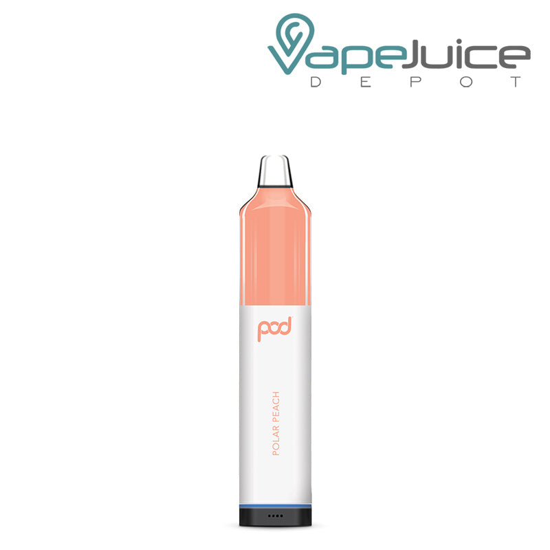 Polar Peach Pod 5500 Mesh Disposable Vape Device - Vape Juice Depot