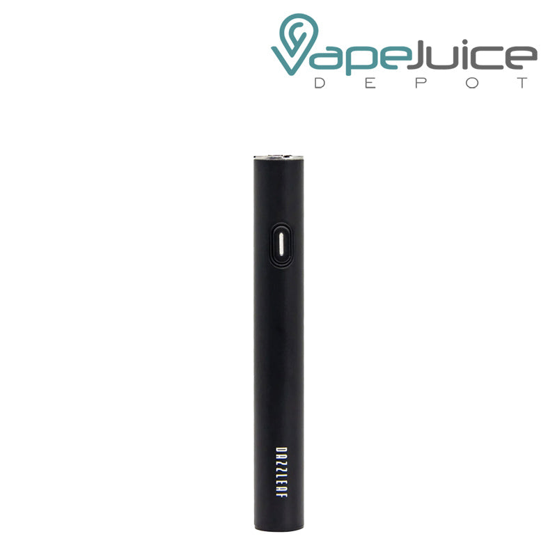 Black DazzLeaf VV 510 Preheat Micro USB Battery with a power button - Vape Juice Depot