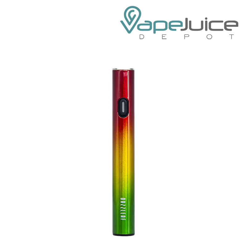 Rasta DazzLeaf VV 510 Preheat Micro USB Battery with a power button - Vape Juice Depot