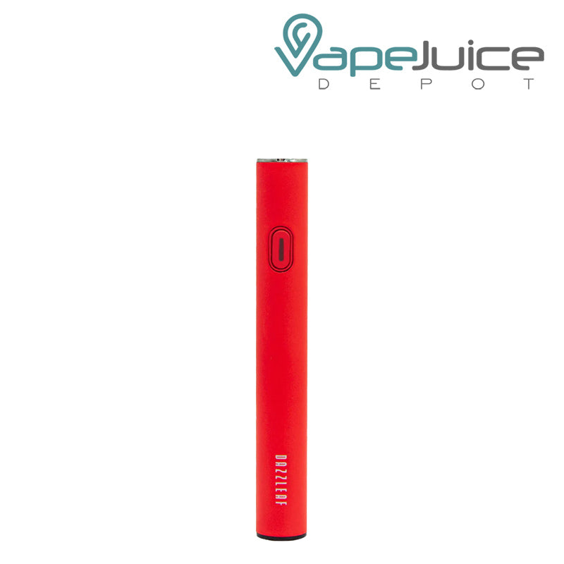 Red DazzLeaf VV 510 Preheat Micro USB Battery with a power button - Vape Juice Depot