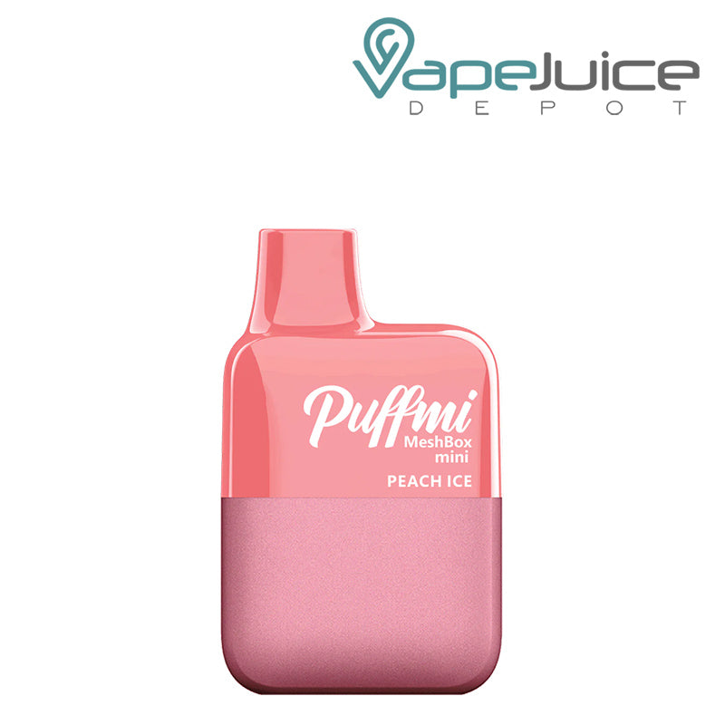 Peach Ice Puffmi MeshBox Mini Disposable - Vape Juice Depot