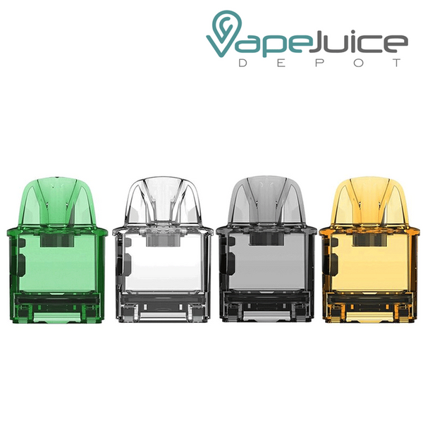 Four colors of Rincoe Jellybox Nano Replacement Pods - Vape Juice Depot