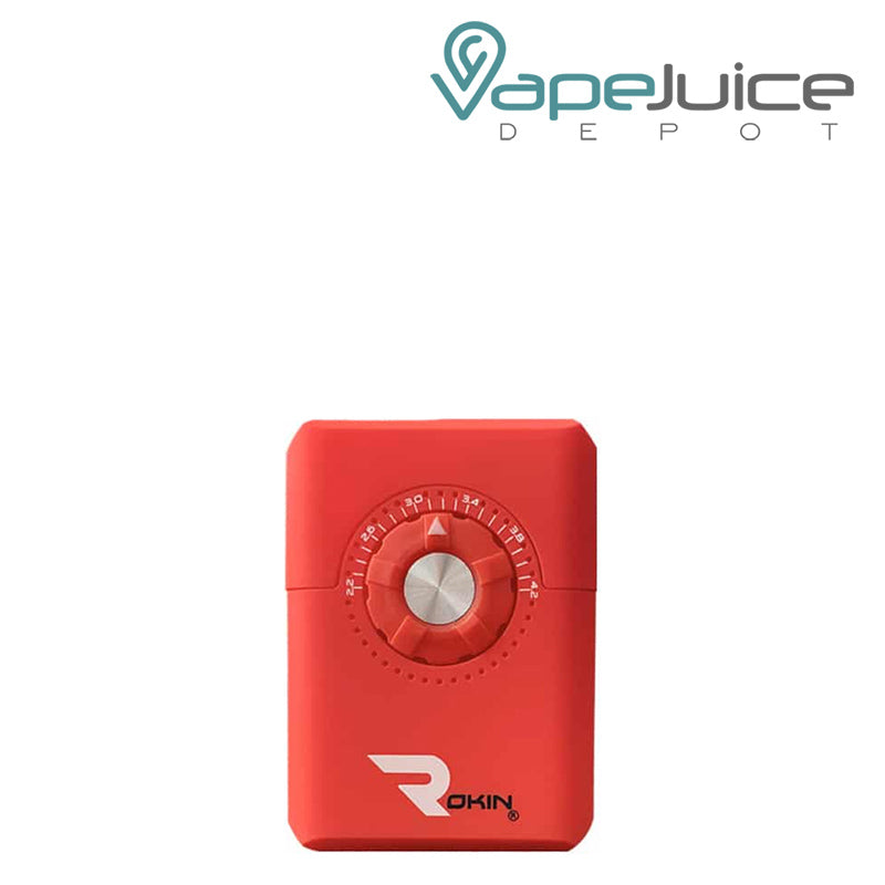 Red Rokin Dial Vaporizer 500mAh - Vape Juice Depot