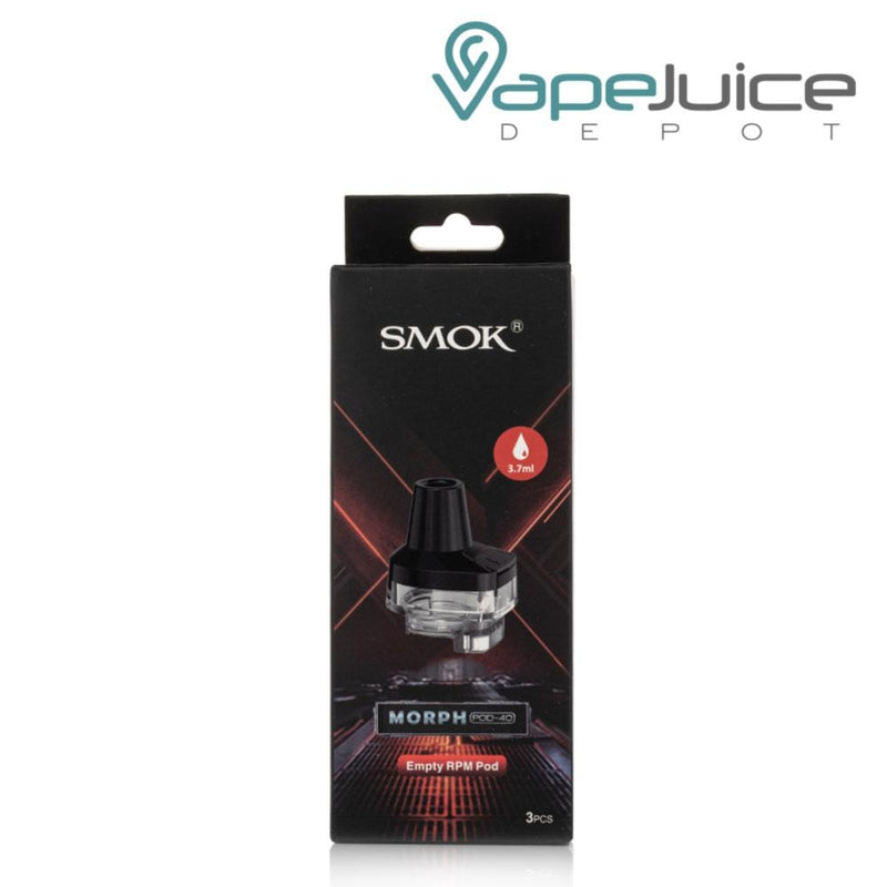 A box of SMOK MORPH Pod 40 Empty RPM Pod - Vape Juice Depot