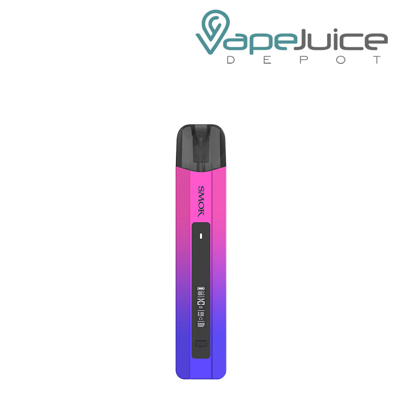 Blue Purple SMOK Nfix Pro Kit with display screen - Vape Juice Depot