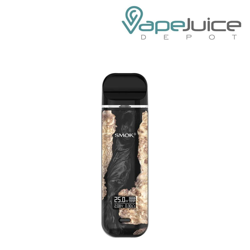 SMOK Novo X Pod Kit Black Wood - Vape Juice Depot