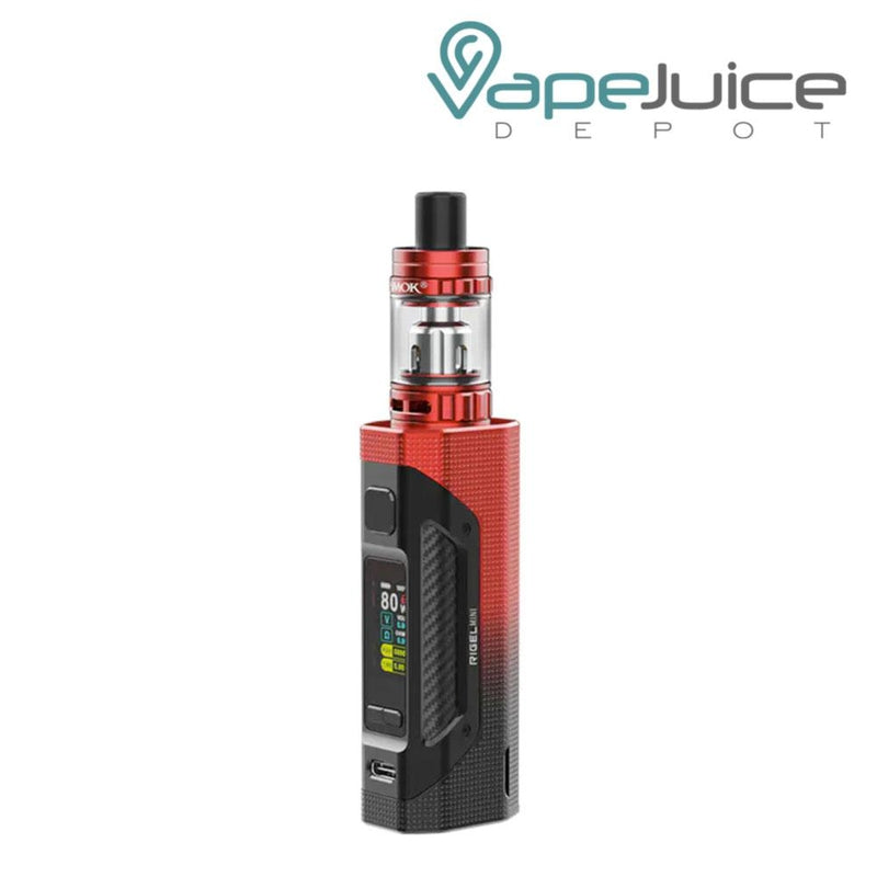 SMOK RIGEL Mini Starter Kit Black Red - Vape Juice Depot