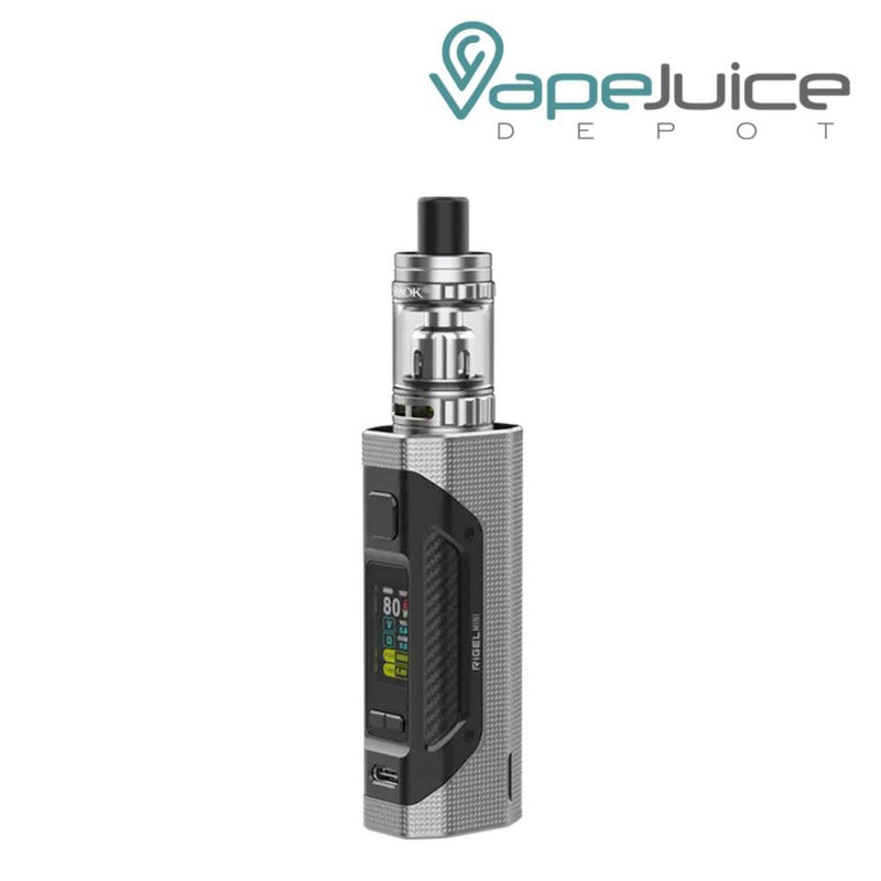 SMOK RIGEL Mini Starter Kit Silver - Vape Juice Depot