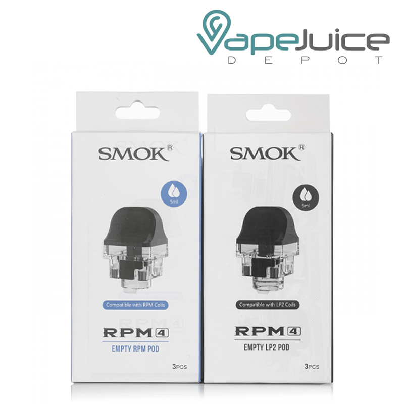 Two boxes of SMOK RPM 4 Replacement Pods - Vape Juice Depot