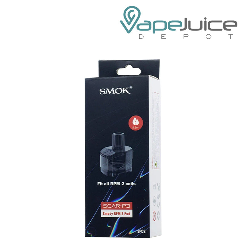 A box of SMOK SCAR-P3 Replacement Pod RPM2 - Vape Juice Depot