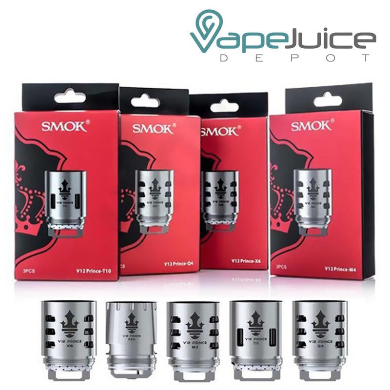 Back of SMOK TFV12 PRINCE Replacement Coils - Vape Juice Depot