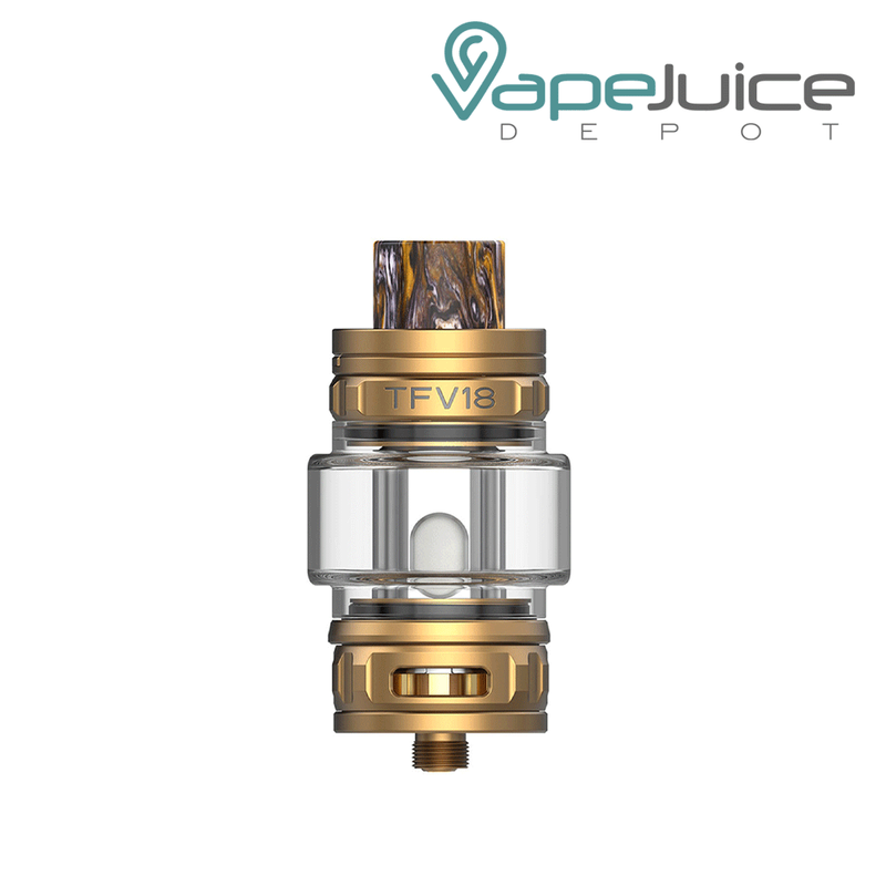 Gold SMOK TFV18 Mini Sub-Ohm Tank - Vape Juice Depot