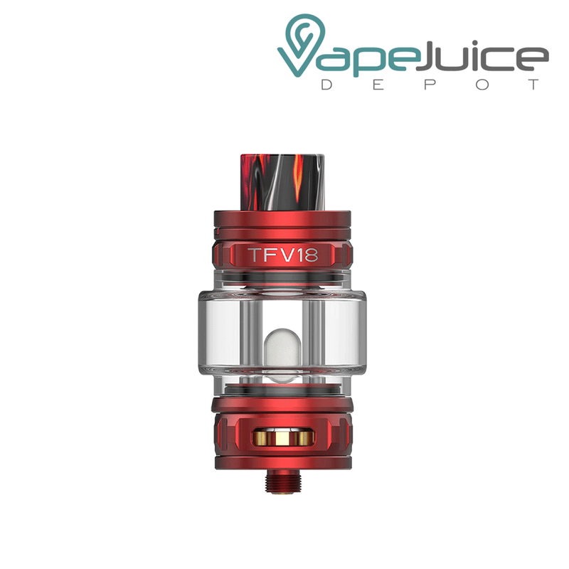 Red SMOK TFV18 Mini Sub-Ohm Tank - Vape Juice Depot