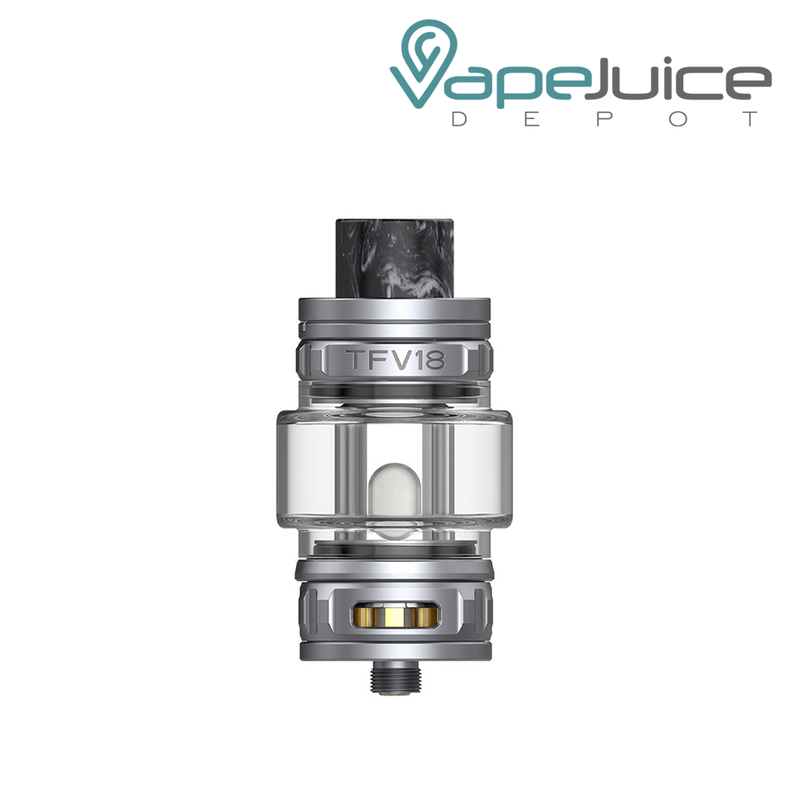 Stainless Steel SMOK TFV18 Mini Sub-Ohm Tank - Vape Juice Depot