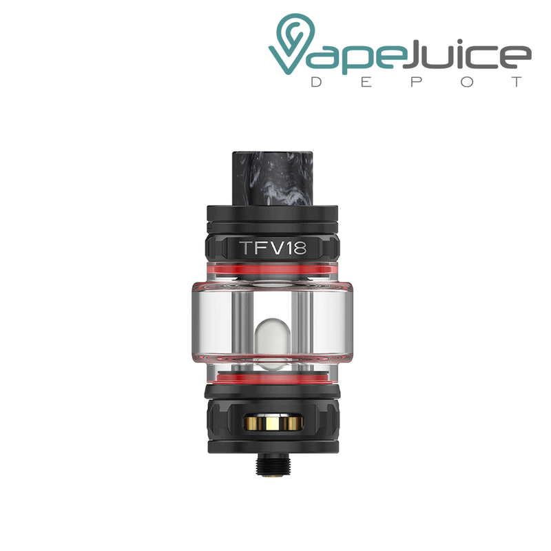 Platting Matte Black SMOK TFV18 Mini Sub-Ohm Tank - Vape Juice Depot