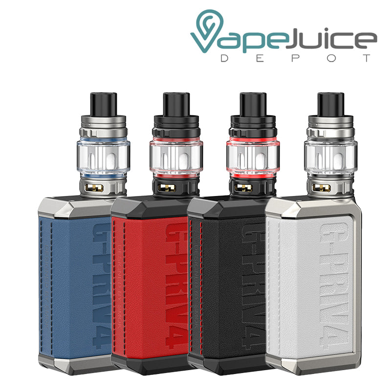 4 colors of SMOK G PRIV 4 Kit - Vape Juice Depot