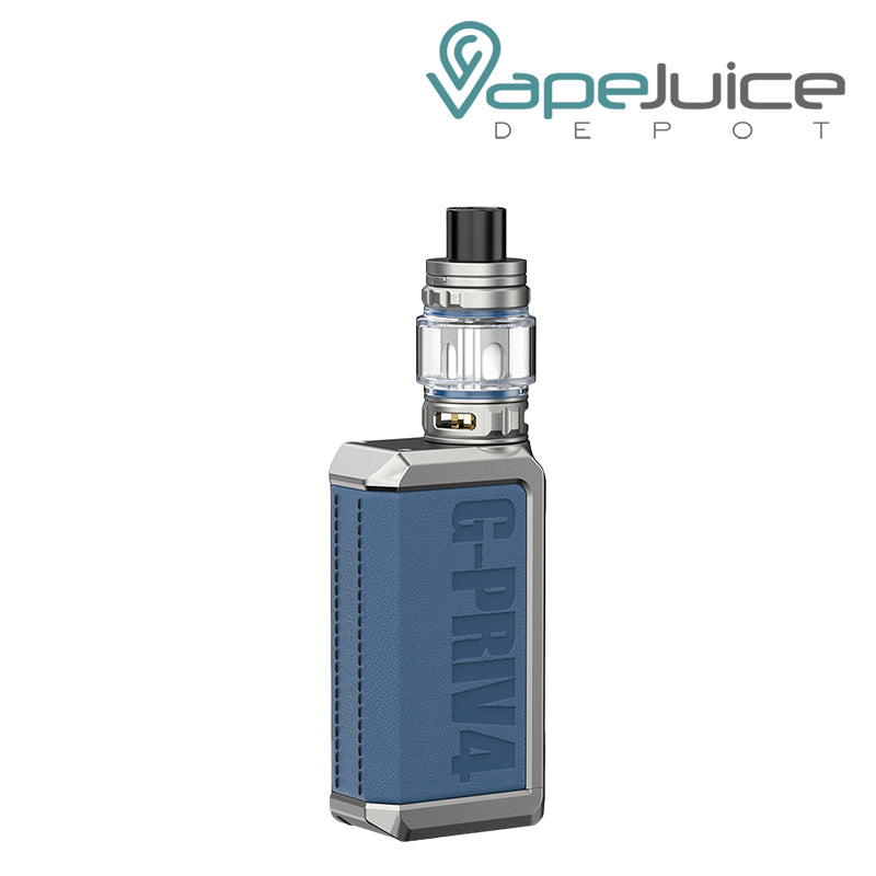 Back side of Blue SMOK G PRIV 4 Kit - Vape Juice Depot