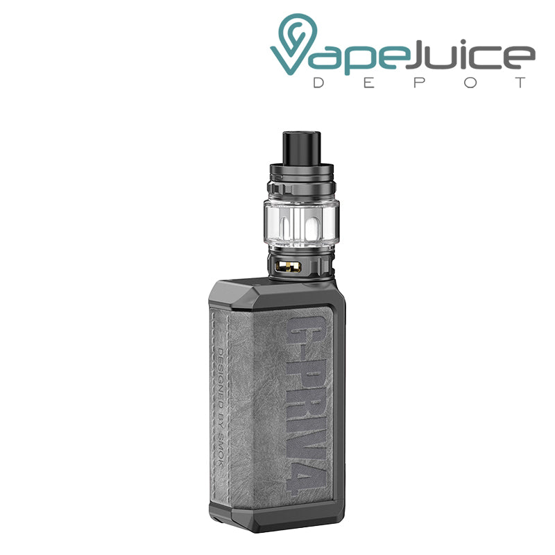 Back side of Grey SMOK G PRIV 4 Kit - Vape Juice Depot