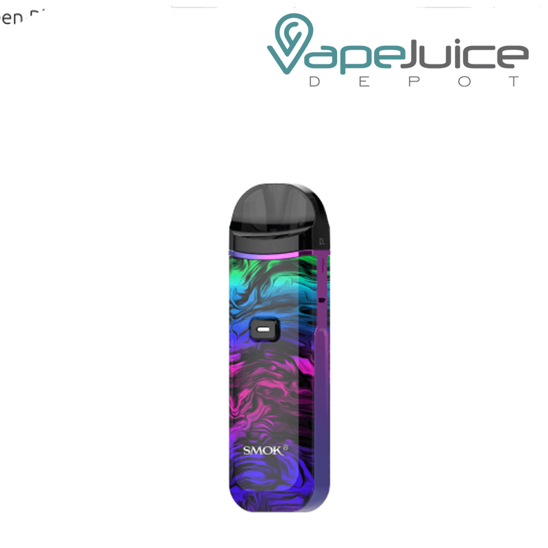Fluid 7 Color SMOK Nord Pro Pod System Kit with a firing button - Vape Juice Depot
