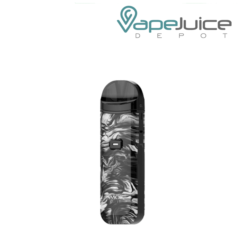 Fluid Black Grey SMOK Nord Pro Pod System Kit with a firing button - Vape Juice Depot