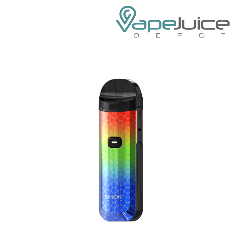 Prism Rasta Green Armor SMOK Nord Pro Pod System Kit with a firing button - Vape Juice Depot