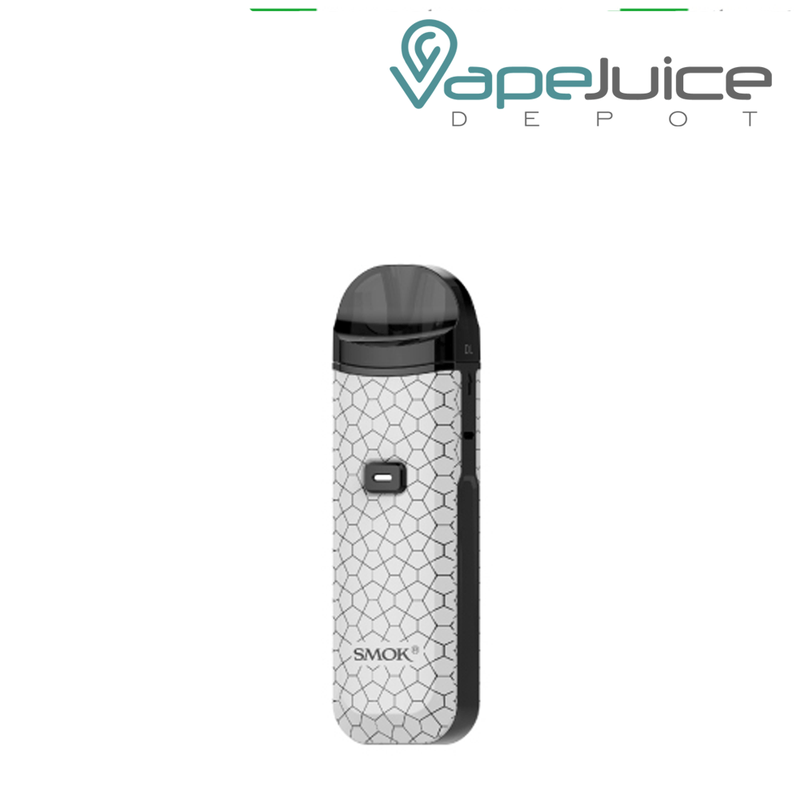 White Armor SMOK Nord Pro Pod System Kit with a firing button - Vape Juice Depot