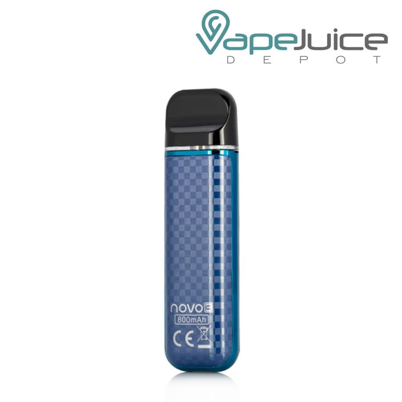SMOK Novo 3 Pod System Blue Carbon Fiber - Vape Juice Depot