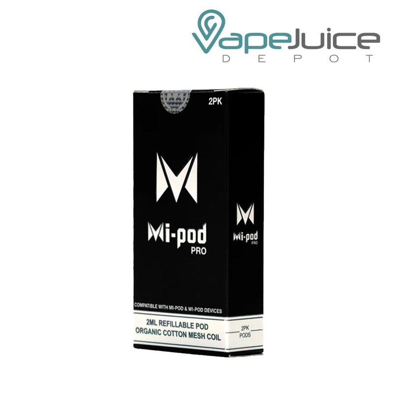 A box of Smoking Vapor Mi-Pod Pro Replacement Pod with a warning sign - Vape Juice Depot