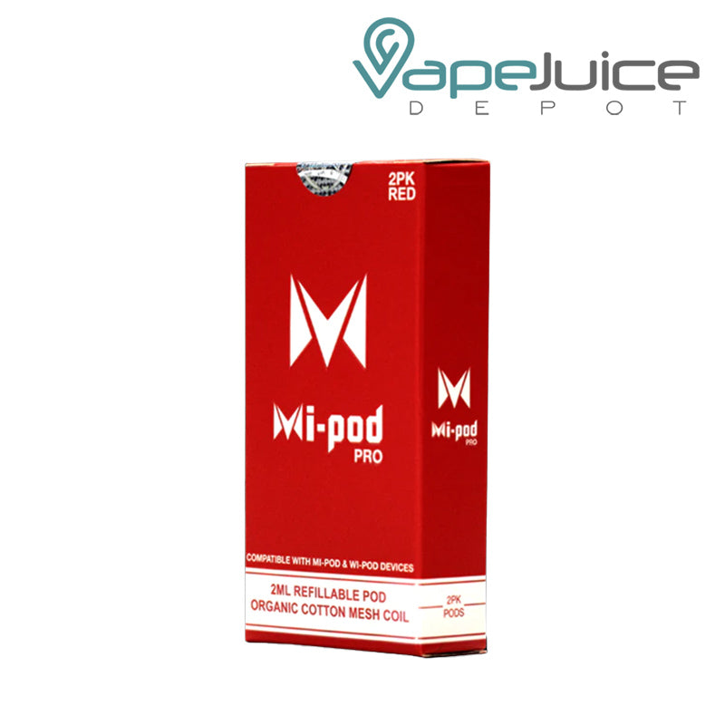 A box of Red Smoking Vapor Mi-Pod Pro Replacement Pods - Vape Juice Depot