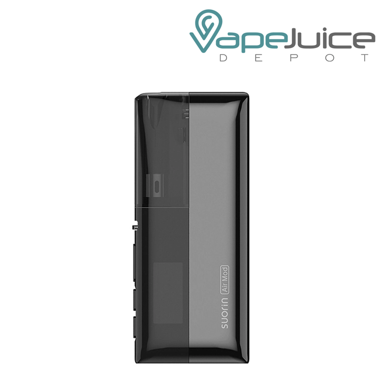 Gunmetal Suorin Air Mod Kit and the logo on it - Vape Juice Depot