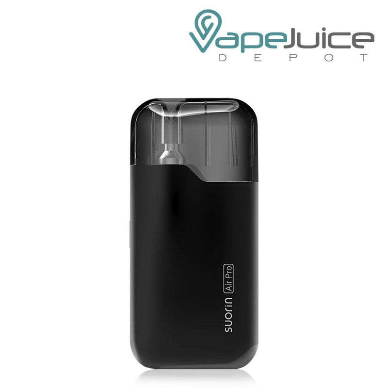 Black Suorin Air Pro Kit with Suorin Air Pro logo on it - Vape Juice Depot