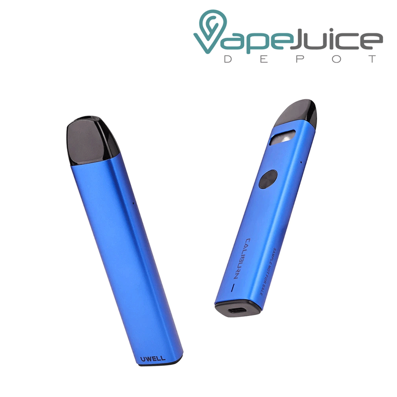 Back and front part of UWELL Caliburn A2 Pod System - Vape Juice Depot