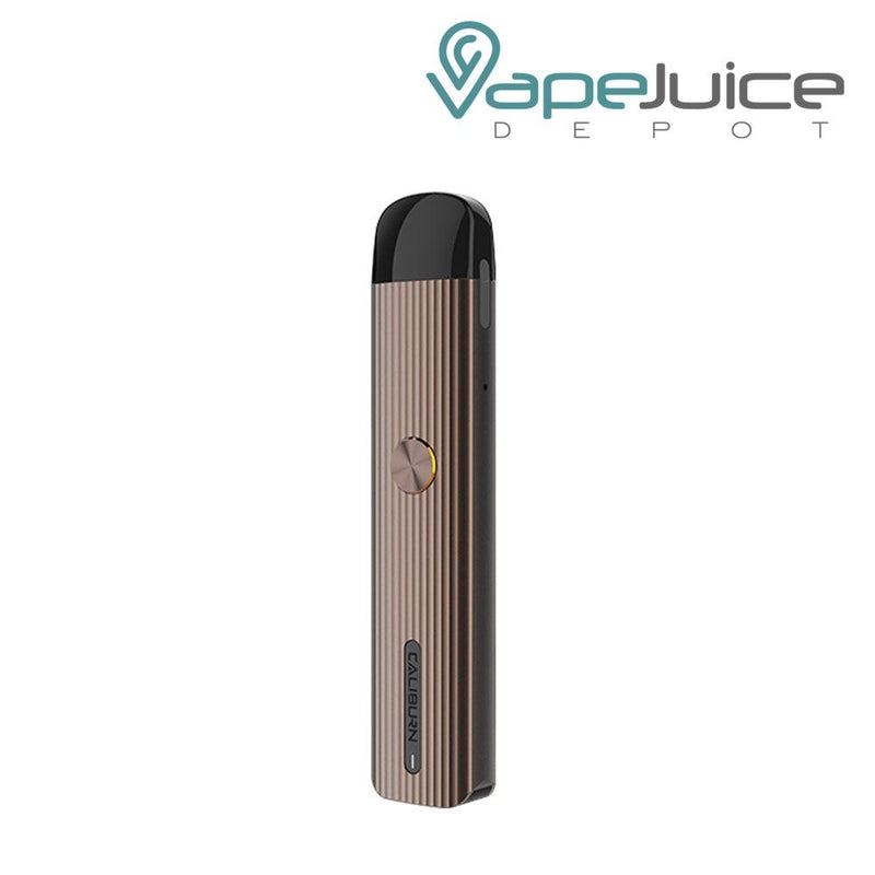 Rosy Brown UWELL Caliburn G Pod System with a firing button -Vape Juice Depot