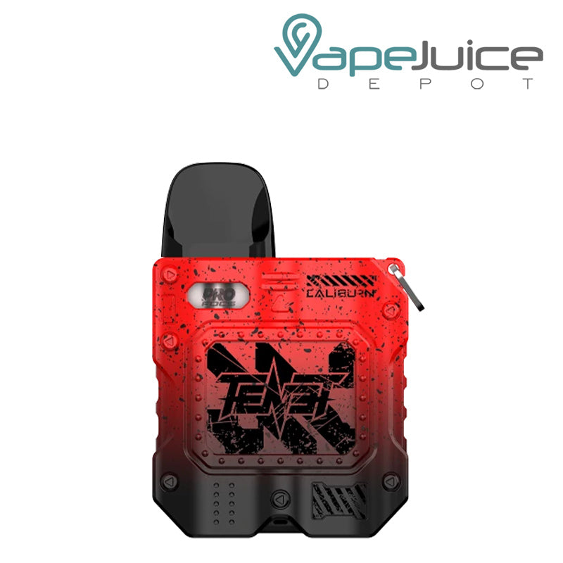 Red & Black UWELL Caliburn TENET KOKO Pod Kit with Led indicator - Vape Juice Depot