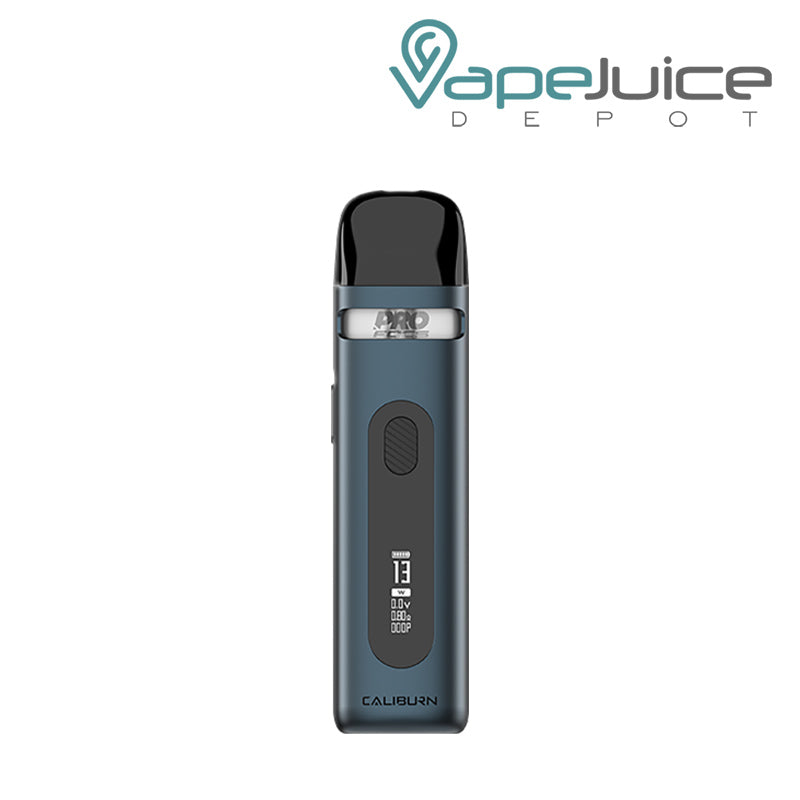 Ink Blue UWELL Caliburn X Pod Kit with Display Screen - Vape Juice Depot