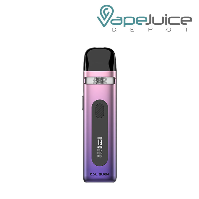 Lilac Purple UWELL Caliburn X Pod Kit with Display Screen - Vape Juice Depot