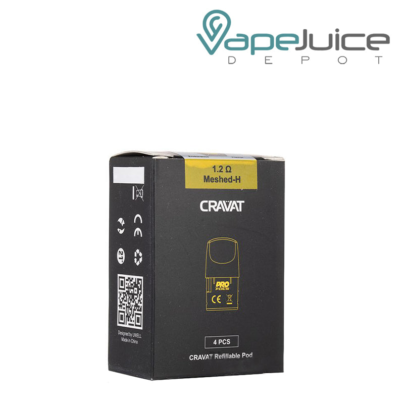 A Box of UWELL Cravat Replacement Pod - Vape Juice Depot