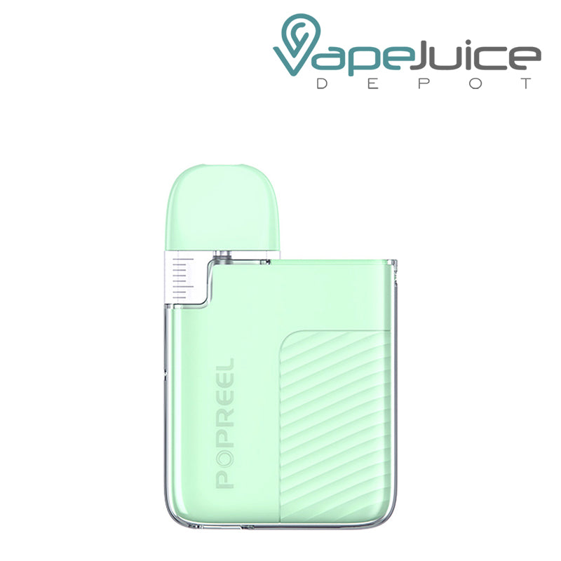 Apple Green UWELL Popreel PK1 Pod System with a pre-installed Popreel P1 replacement pod - Vape Juice Depot