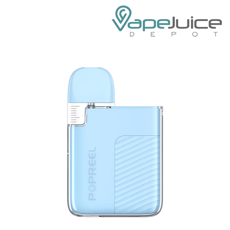 Macaron Blue UWELL Popreel PK1 Pod System with a pre-installed Popreel P1 replacement pod - Vape Juice Depot