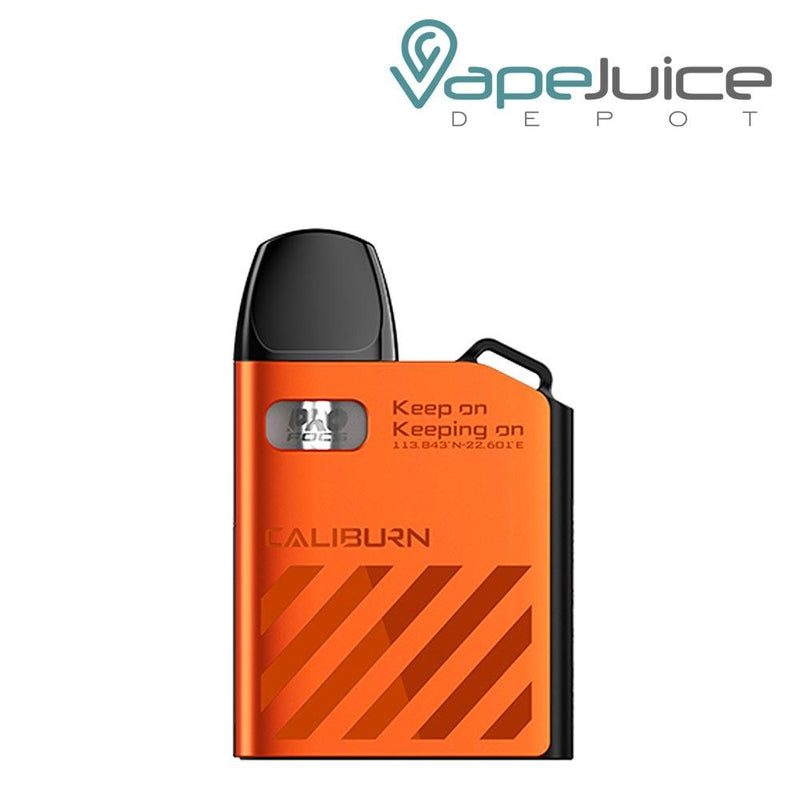 Neon Orange UWELL Caliburn AK2 Pod System Kit - Vape Juice Depot