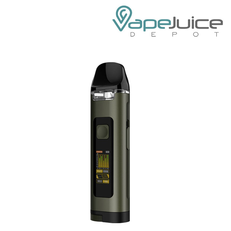 Green UWELL Crown D Pod Mod Kit with TFT Colored Screen - Vape Juice Depot