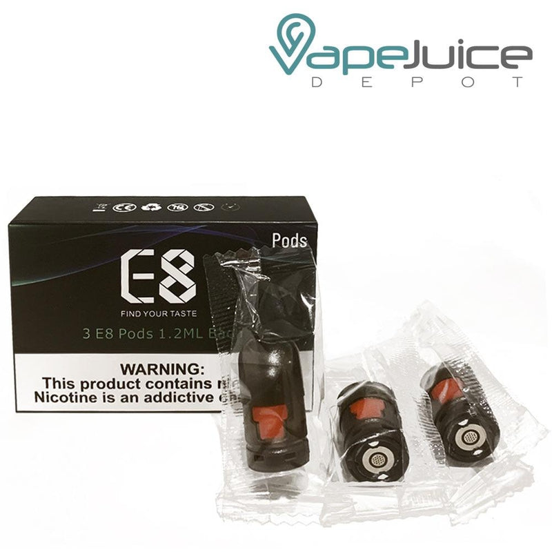 VAPEANTS E8 Replacement Pods - VapeJuiceDepot