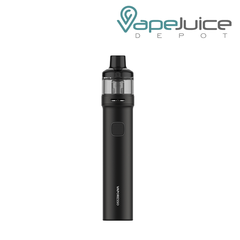 Black Vaporesso GTX Go 80 Pod Kit with its Intuitive Single Button - Vape Juice Depot