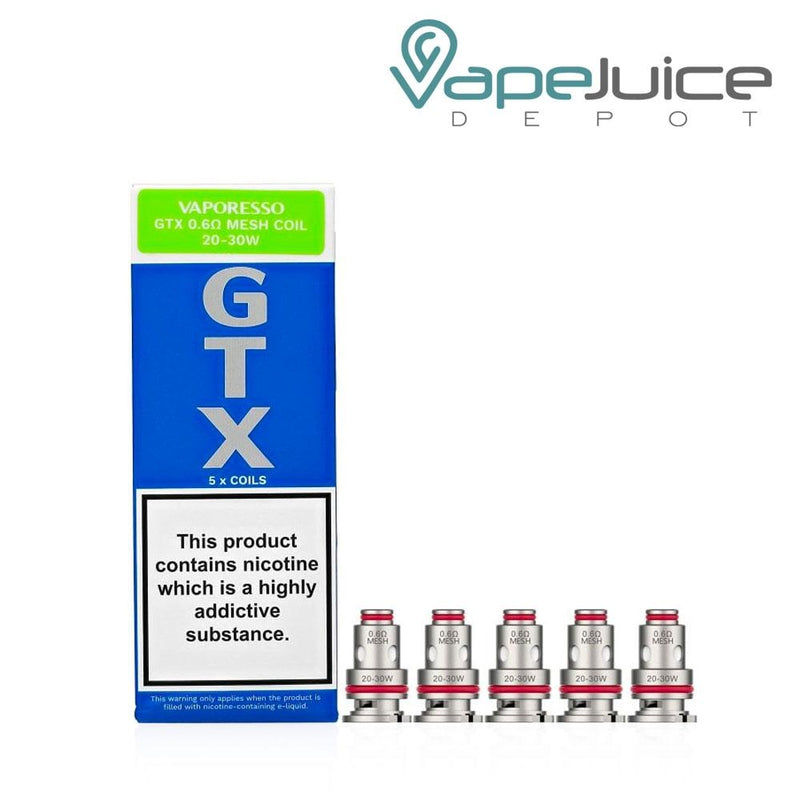 Vaporesso GTX Replacement Coils 0.6 - Vape Juice Depot