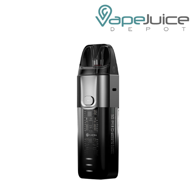 Silver Vaporesso LUXE X Pod Kit with firing button - Vape Juice Depot